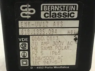 USED BERNSTEIN ENK-UV1Z AHS