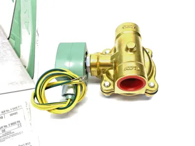 USED ASCO RED HAT RED HAT 2-WAY 2-POSITION NORMALLY CLOSED SOLENOID VALVE