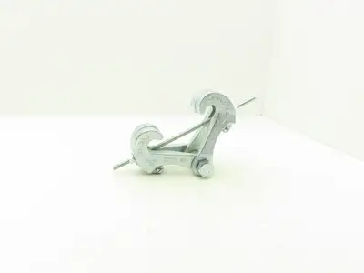 Anvil 4HYR3 1-Ton Adj I-Beam Steel Clamp Hanger 3-7" Beam 3/8"Rod 2160Lb