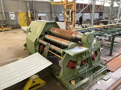 USED PINCHART DENY PUNCHING PRESS + LISSE CBC 1250 X 8 MM