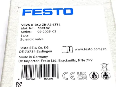 New | in-Stock Festo VSVA-B-B52-ZD-A2-1T1L Solenoid Valves Michigan US | Maverick Industrial Sales #1391425