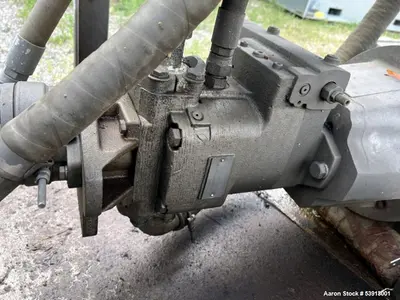 Used  Olson / V-RAM Double By-Products Pumping System | 5,000 lbs/hr | Dual 50 HP Hydraul