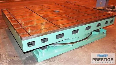 USED GIDDINGS & LEWIS FIXTURE TABLE