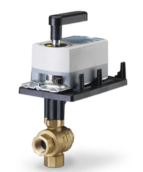 Siemens 171A-10360S 3-Way 3/4", 16 Cv Stainless Steel Ball Valve With Actuator [New]