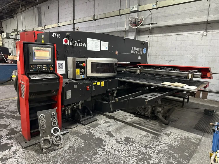 Used 2008 AMADA AC2510NT Turret Punches Illinois US | Revelation Machinery #1547953