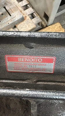 BENDITO 1824 Hand Benders | Global Machine Brokers, LLC (5)
