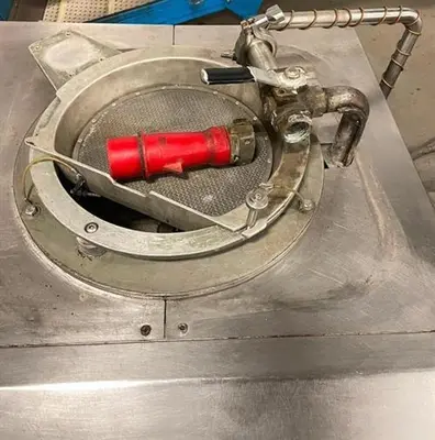 Sollich model TFD-150 120 kg/hr Turbo Mini Tempering Unit