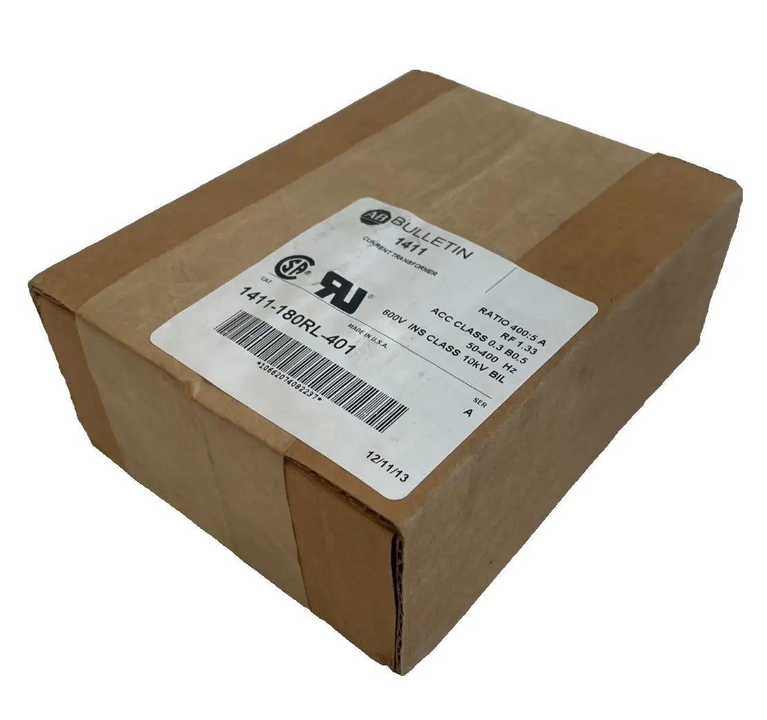 A / B 1411-180RL-401 CURRENT TRANSFORMER SER. A 1411180RL401 NEW, SURPLUS
