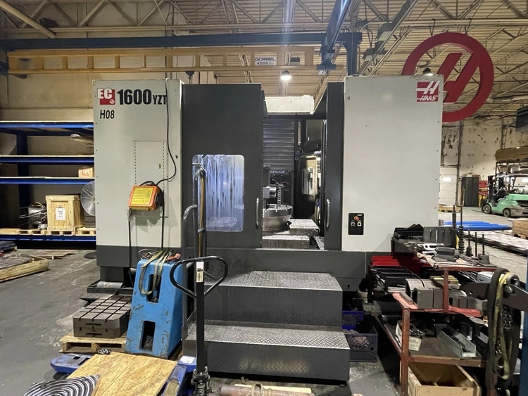 Used 2014 HAAS EC-1600YZT Horizontal Machining Centers Ohio US | Toolquip, Inc. #882743