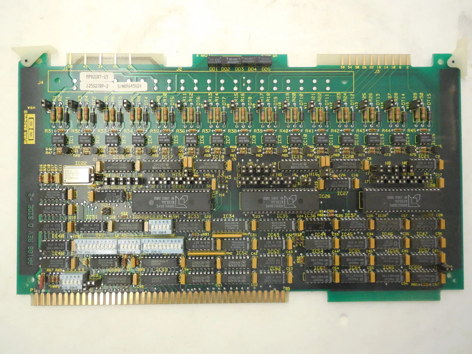 ABB TAYLOR 6106BZ10010C INPUT MODULE 6106BZ10010C-834