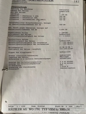 USED 1998 HAEUSLER VRM-HY
