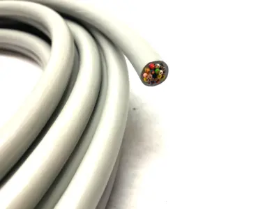 USED MURR ELEKTRONIK SINGLE ENDED M23 FEMALE 0° CABLE 19-POLE