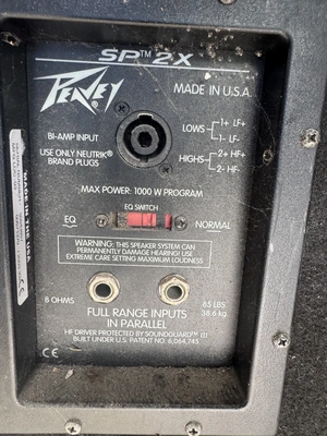 Used PEAVEY SOUND SYSTEM Commercial Audio/Visual Equipment Michigan US | Miedema Asset Management Group #1341876