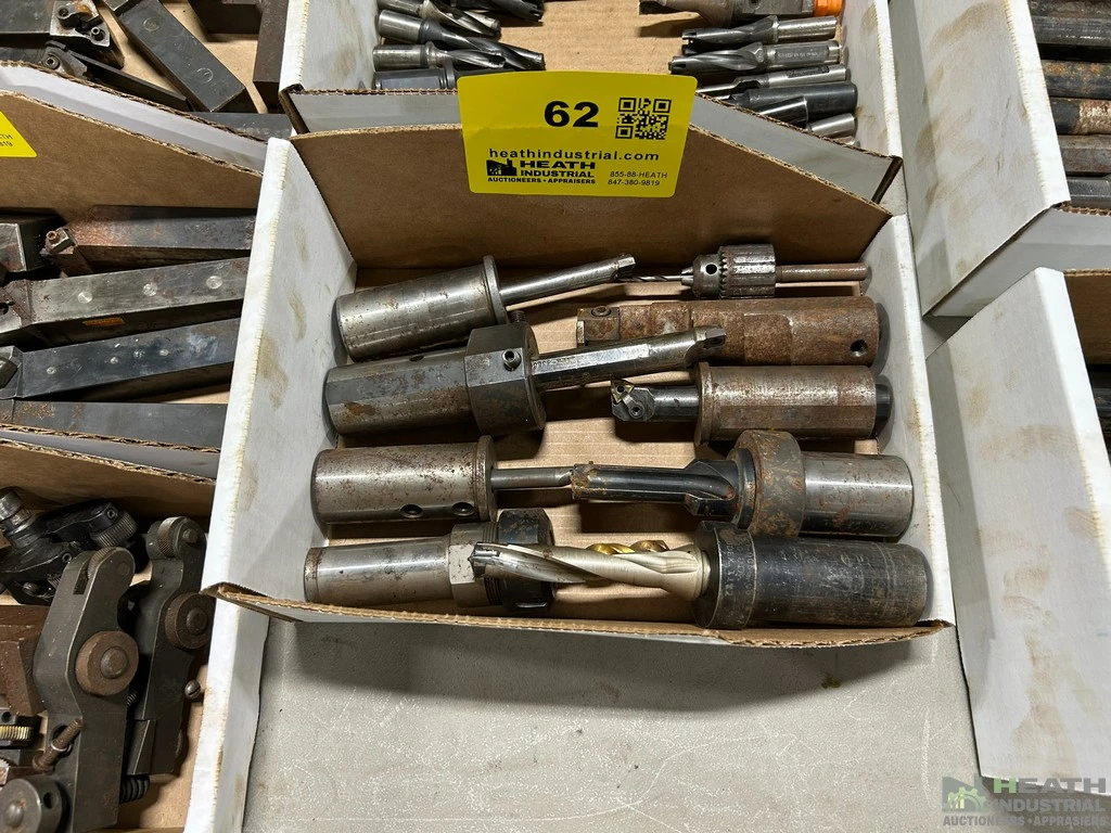 Used _UNKNOWN_ ASSORTED TOOLING AND TOOL HOLDERS Tool Holders Illinois US | Heath Industrial Auction Services #1549654