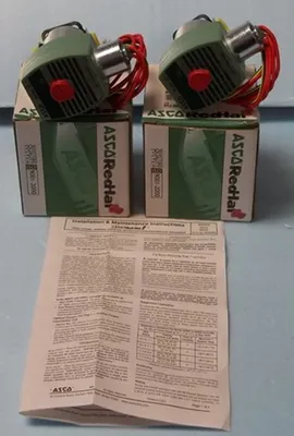 QTY. 2. ASCO RED HAT II SOLENOID REBUILD KIT # 304...