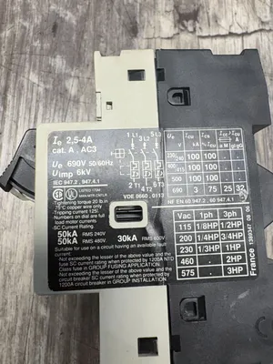 Used Telemecanique GV2-M08 Misc Electrical & Power Parts South Carolina US | ESS Industrial Equipment Sales #1407778