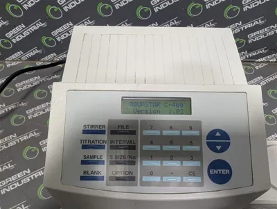 Hiranuma Sangyo C-400 Aquastar Titrator Solution Concentration Analyzer Used