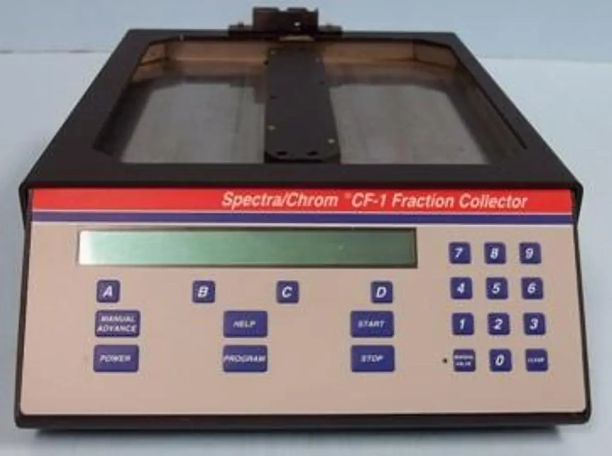 QTY. 1. SPECTRCHROM CF-1 FRACTIONAL COLLECTOR 14 V...