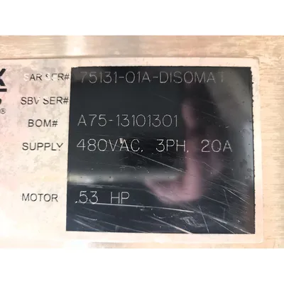 NEW SCHENCK ACCURATE SOLIDSFLOW 2000