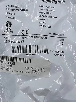 New | in-Stock ALLEN-BRADLEY ALLEN-BRADLEY 42EF-P2MPB-F4 SER D Misc Electrical & Power Parts | ND Industrial Surplus #1214278