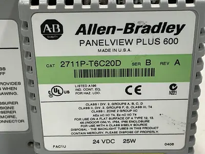 USED ALLEN BRADLEY 2711P-T6C20D