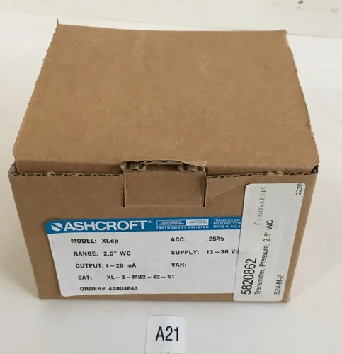 NEW Ashcroft XLdp