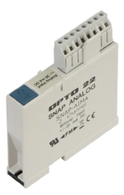 Opto 22 SNAP-AIMA SNAP 2-Ch -20mA to +20mA Analog Current Input Module [New]