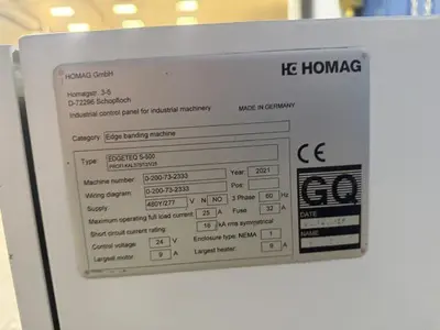 Used HOMAG EDGETEQ End Matchers Pennsylvania US | RT Machine Company #1418243