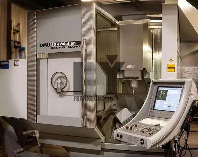 Used 2001 DMG MORI DMG-DMU 50 EVOLUTION Vertical Machining Centers (5-Axis or More) | FRANKE CNC, LLC #1382386