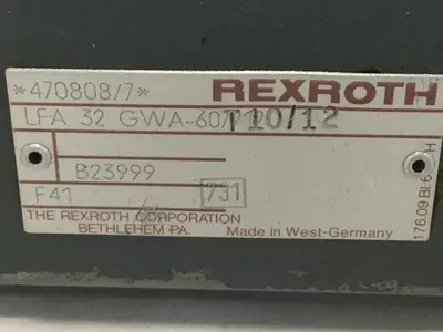 USED REXROTH LFA32GWA60T1012