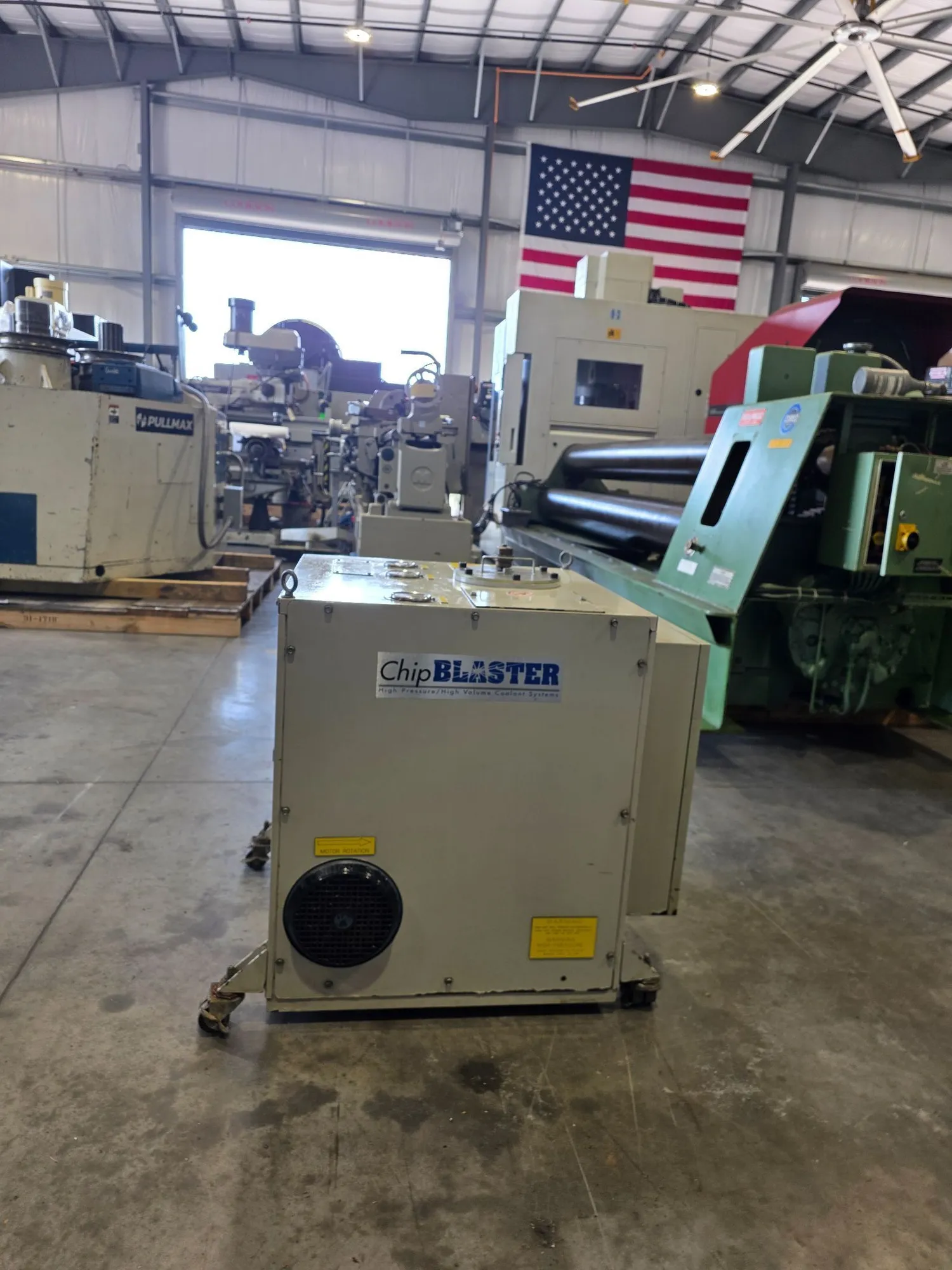 CHIPBLASTER D30-35 CNC High Pressure Coolant System 3HP USA #8215