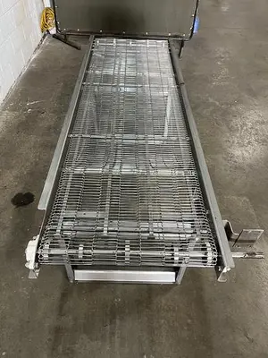 New Wave 6'L Wire Solomon Conveyor
