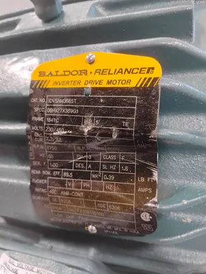 BALDOR-RELIANCE IDVSNM3665T General Purpose Motors | ESS Industrial Equipment Sales (6)