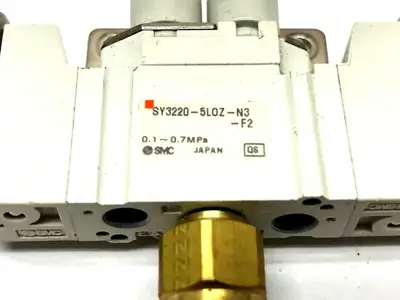 SY3220-5LOZ-N3-F2 | SMC  Double Solenoid Valve - Used