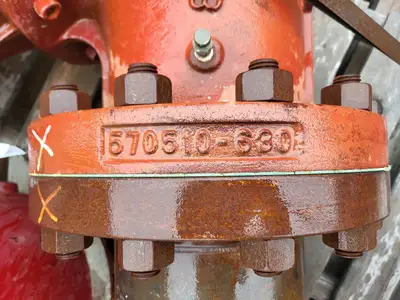 8" Flo-Trex Elbow Valve