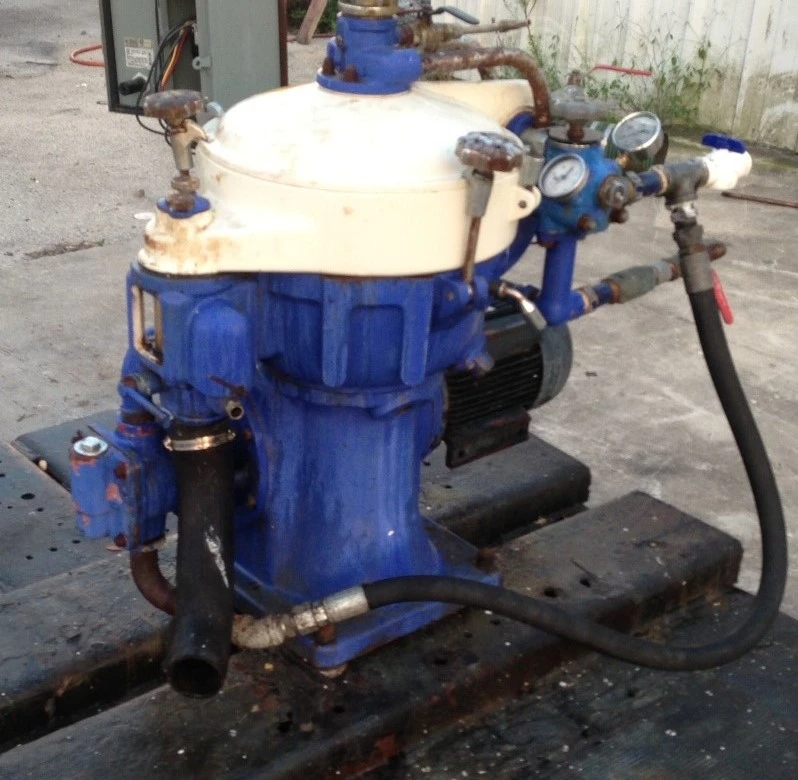 Alfa-Laval MAB 205S-24-60 oil purifier, SS.