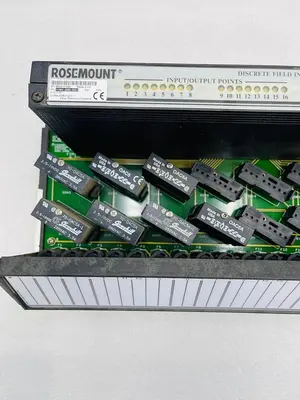 Fisher-Rosemount 01984-4121-0002 Isolated Discrete Termination Panel A #2321