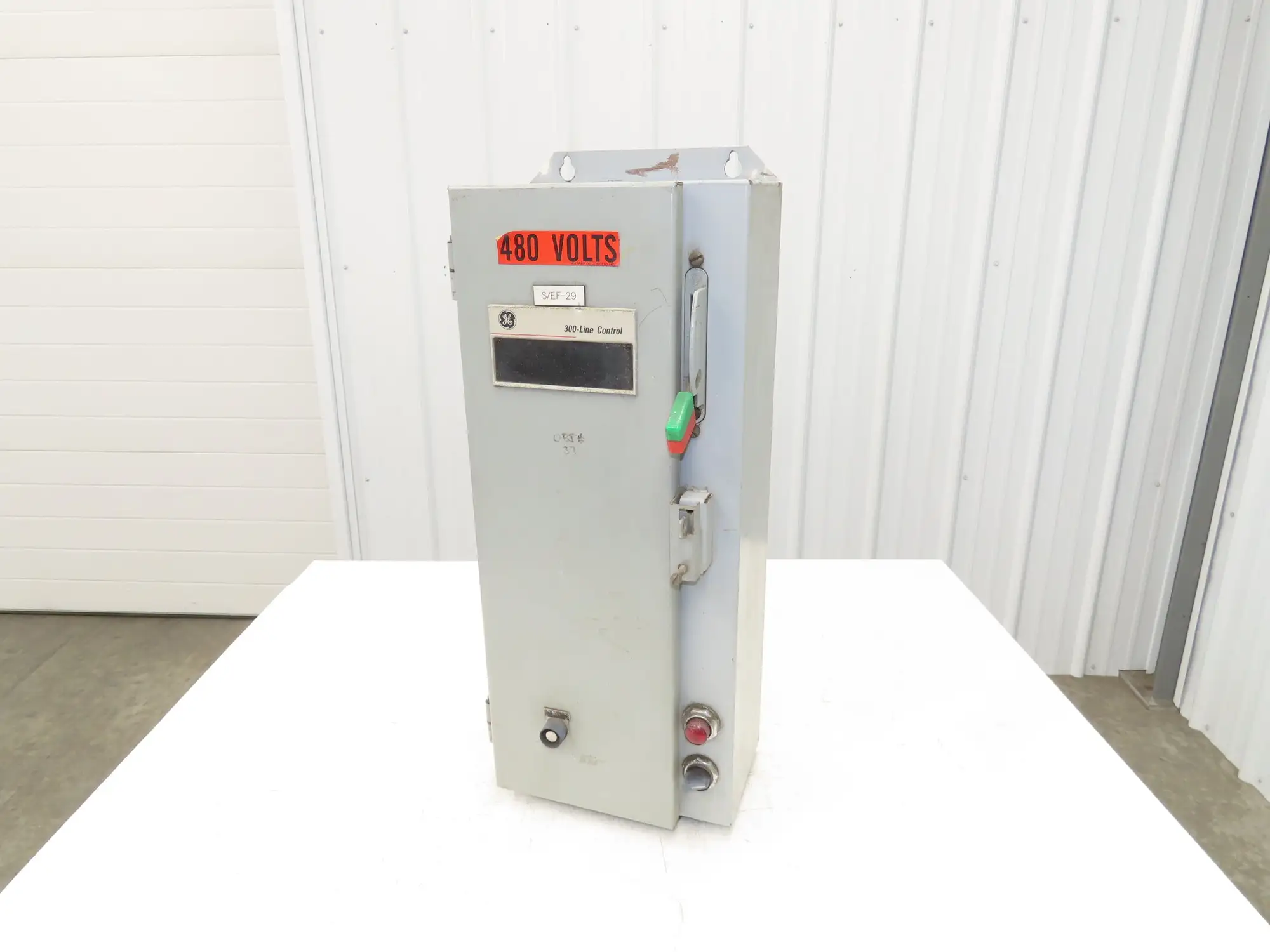 General Electric NP-161815-X Combination Motor Starter Fused 30 Amp 600VAC 10HP