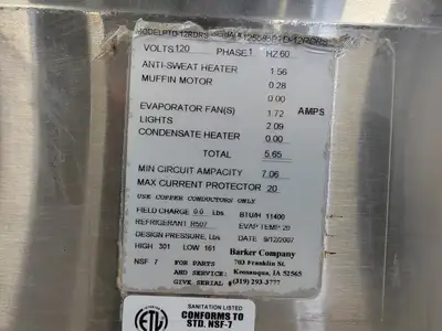 USED BARKER PTD12RDRS