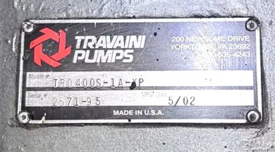USED 2002 TRAVAINI TRO400S