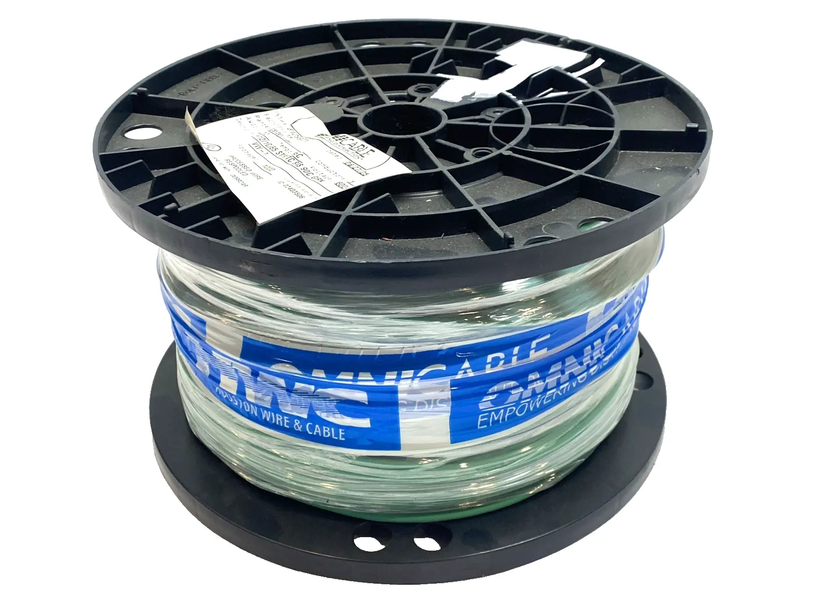 New | in-Stock OmniCable Wire Tinned Copper Cable 12 AWG SIS Lead Green 1000' 600V Cable & Wire Michigan US | Maverick Industrial Sales #1392986