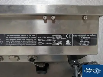 USED Mettler Toledo 23" x 31" Mettler-Toledo ID1 Plus Floor Scale