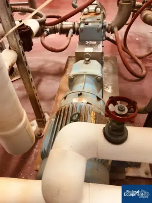 USED Waukesha 2.5" Waukesha Rotary Lobe Pump, S/S, 7.5 HP