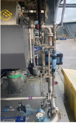 Hiller S/S Decanter Centrifuge model DP45N-422 60 kw