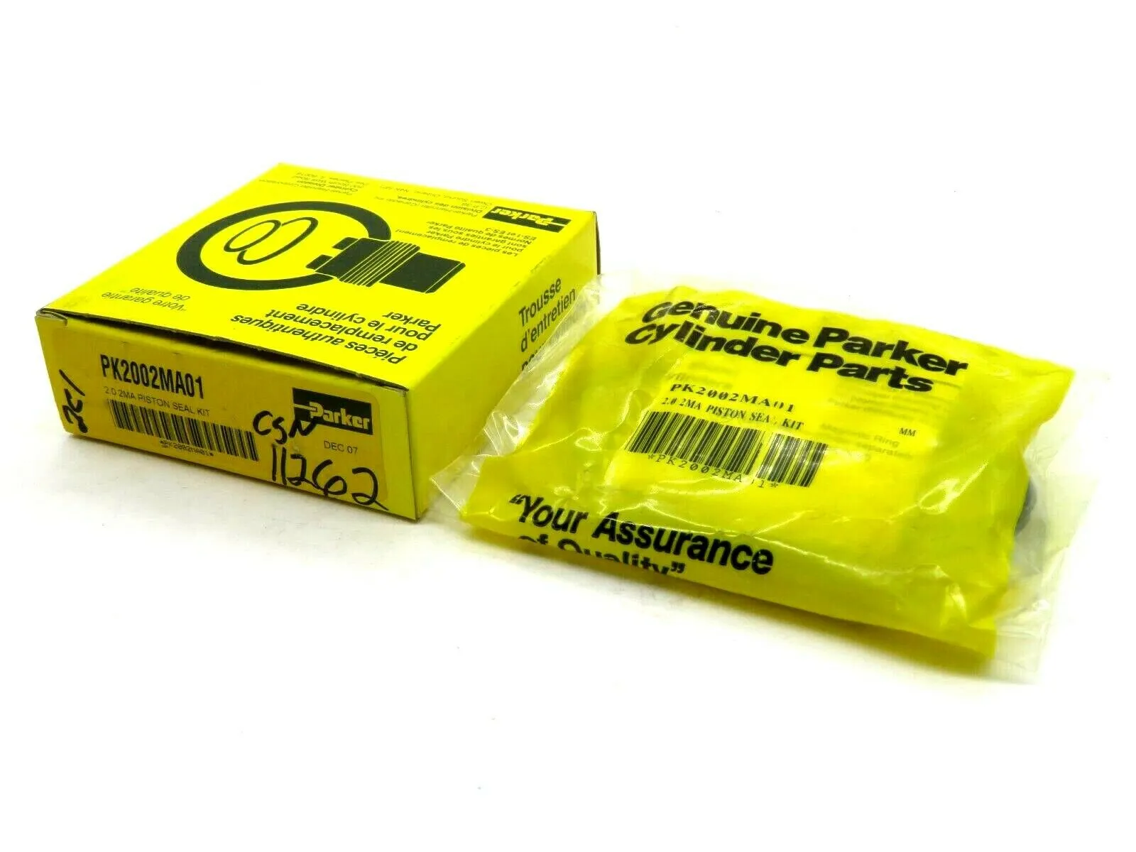 NEW PARKER PK2002MA01 2MA PISTON SEAL KIT