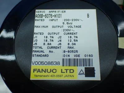 USED FANUC A06B6076H101