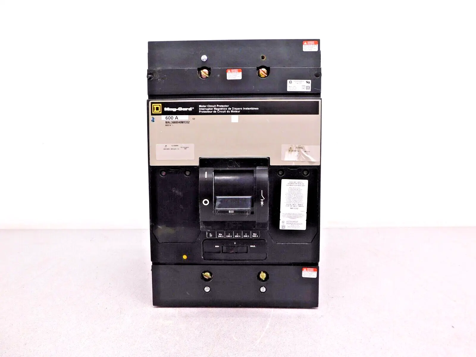 Used Square D MAL3660040M1352 Circuit Breakers Ohio US | Equipment Recovery Corp. #1331075