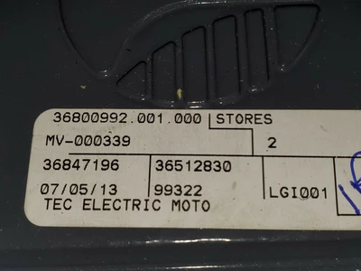 NEW Gearbox assembly with encode TSM07870-12