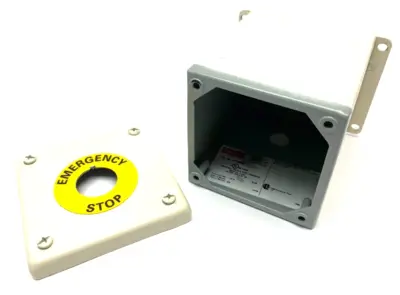 Used Hoffman Extra Deep Emergency Push Button Enclosure Electrical Boxes Michigan US | Maverick Industrial Sales #1391341