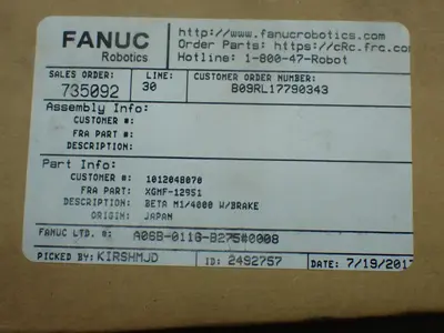 NEW FANUC A06B0116B275#0008
